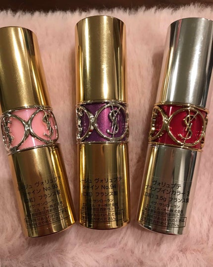 ルージュ ヴォリュプテ シャイン/YVES SAINT LAURENT BEAUTE/口紅を使ったクチコミ(2枚目)