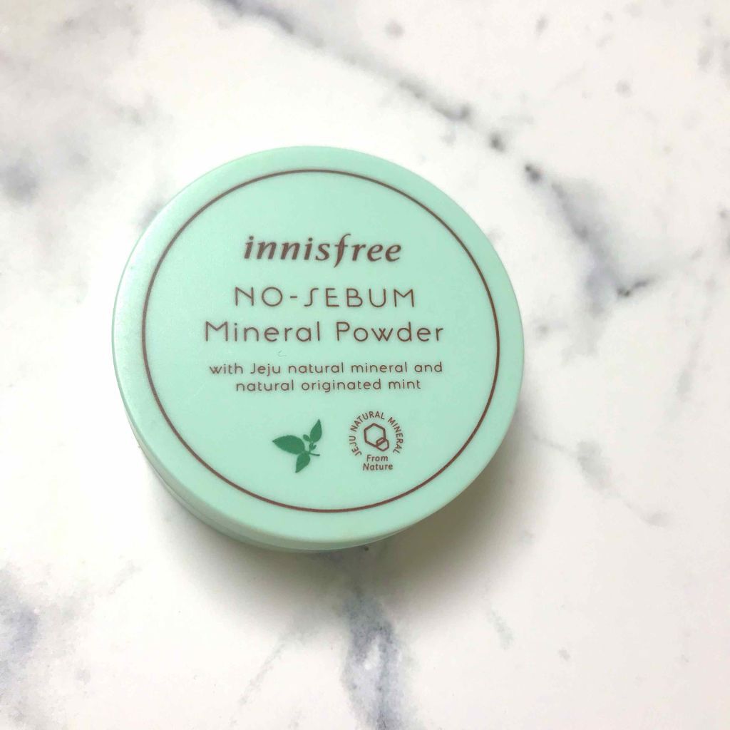ノーセバム ミネラルパウダー/innisfree/ルースパウダーを使ったクチコミ（1枚目）