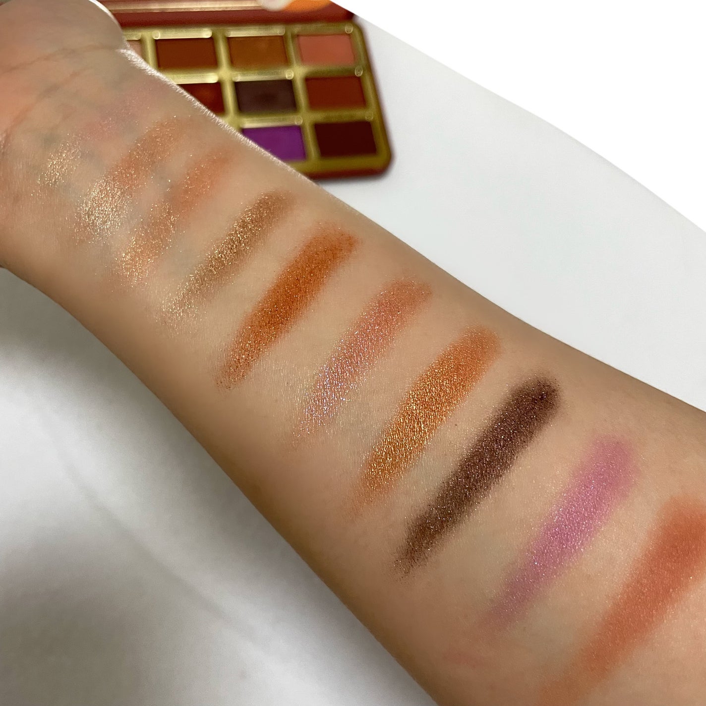 シナモン スワール アイシャドウ パレット/Too Faced/アイシャドウパレットを使ったクチコミ(4枚目)