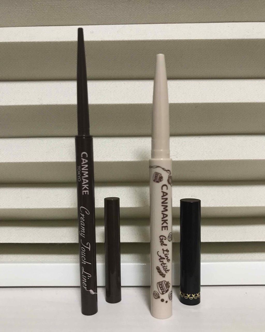 ジェルラインアーティスト/キャンメイク/ジェルアイライナーを使ったクチコミ(2枚目)