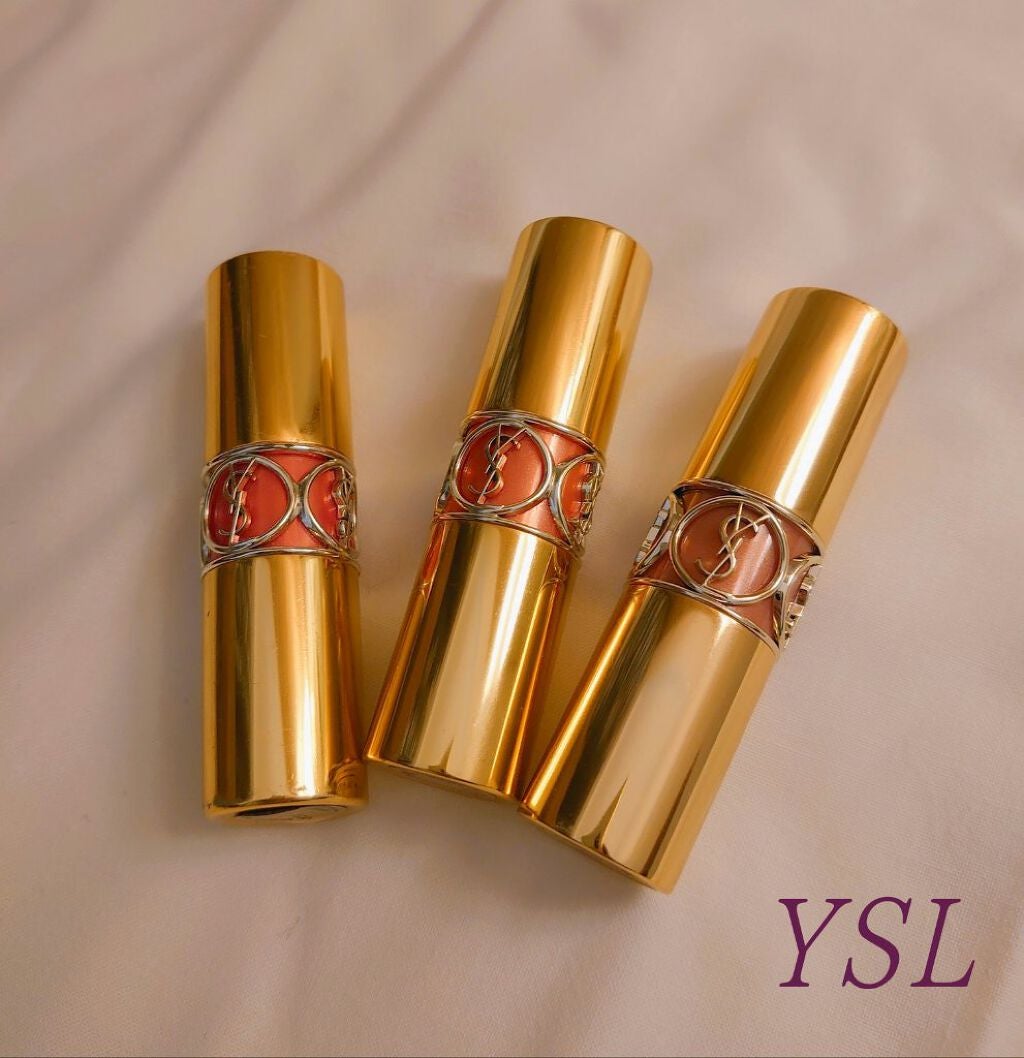 ルージュ ヴォリュプテ シャイン/YVES SAINT LAURENT BEAUTE/口紅を使ったクチコミ(1枚目)