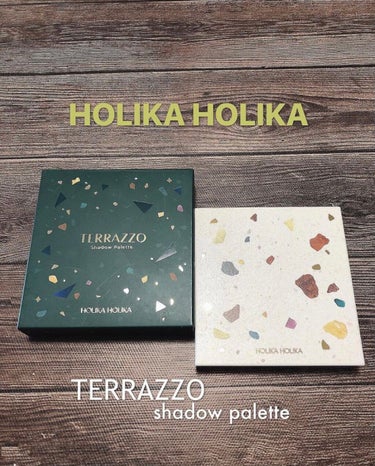 TERRAZZO Shadow palette/HOLIKA HOLIKA/アイシャドウパレットを使ったクチコミ（1枚目）