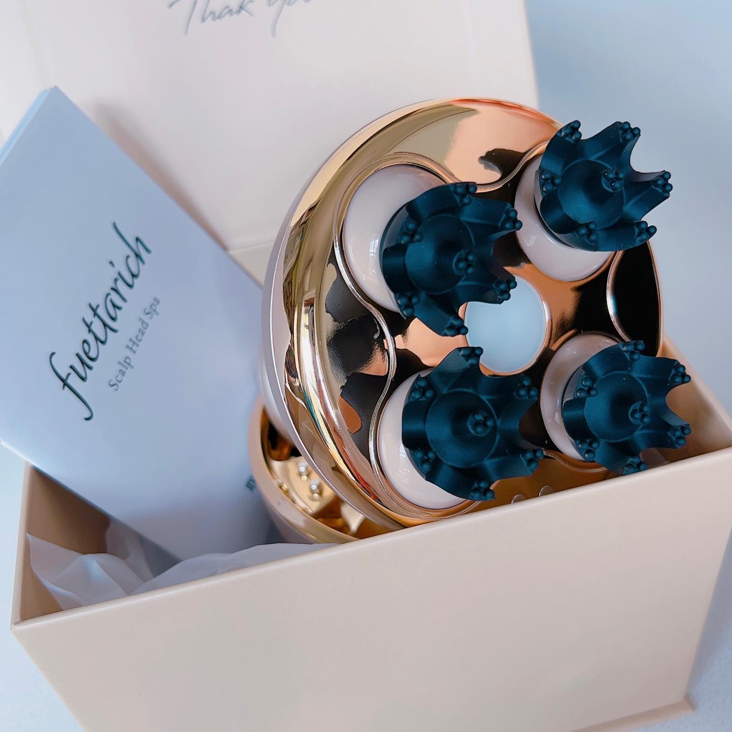 スカルプ ヘッドスパ/fuettarich (フエッタリッチ)/ヘッドマッサージャーを使ったクチコミ（2枚目）