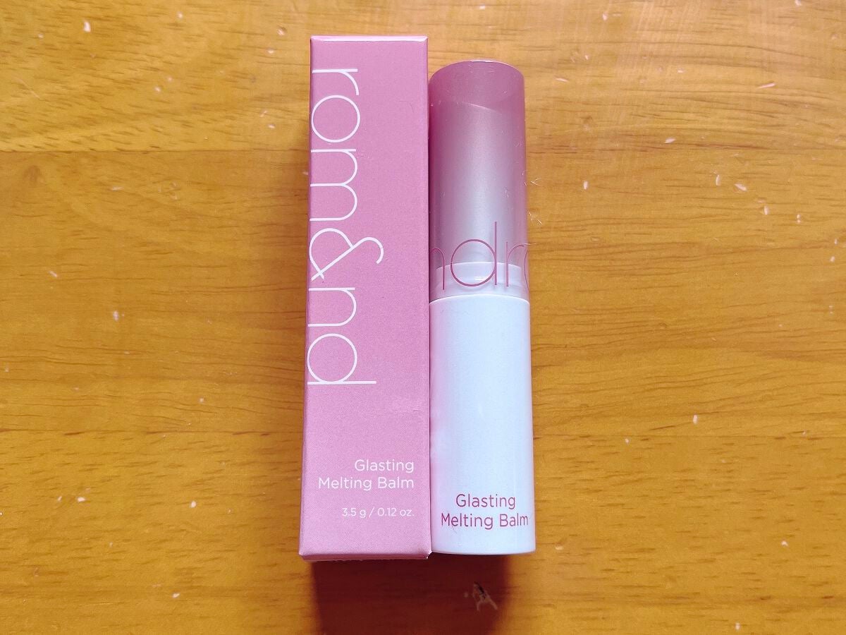 グラスティングメルティングバーム/rom&nd/リップバームを使ったクチコミ(2枚目)