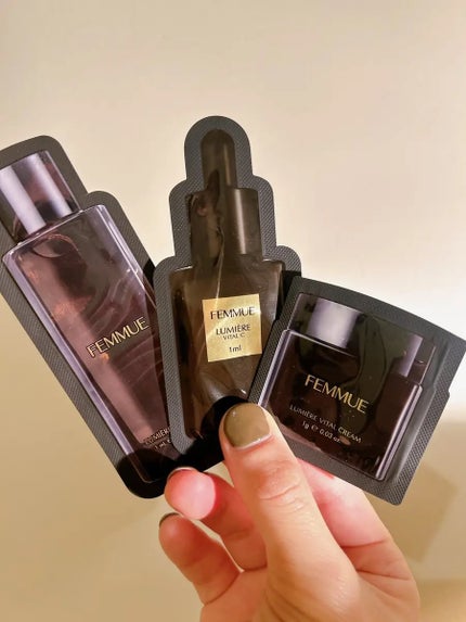 ルミエール ヴァイタルC/FEMMUE/ブースター・導入液を使ったクチコミ(1枚目)