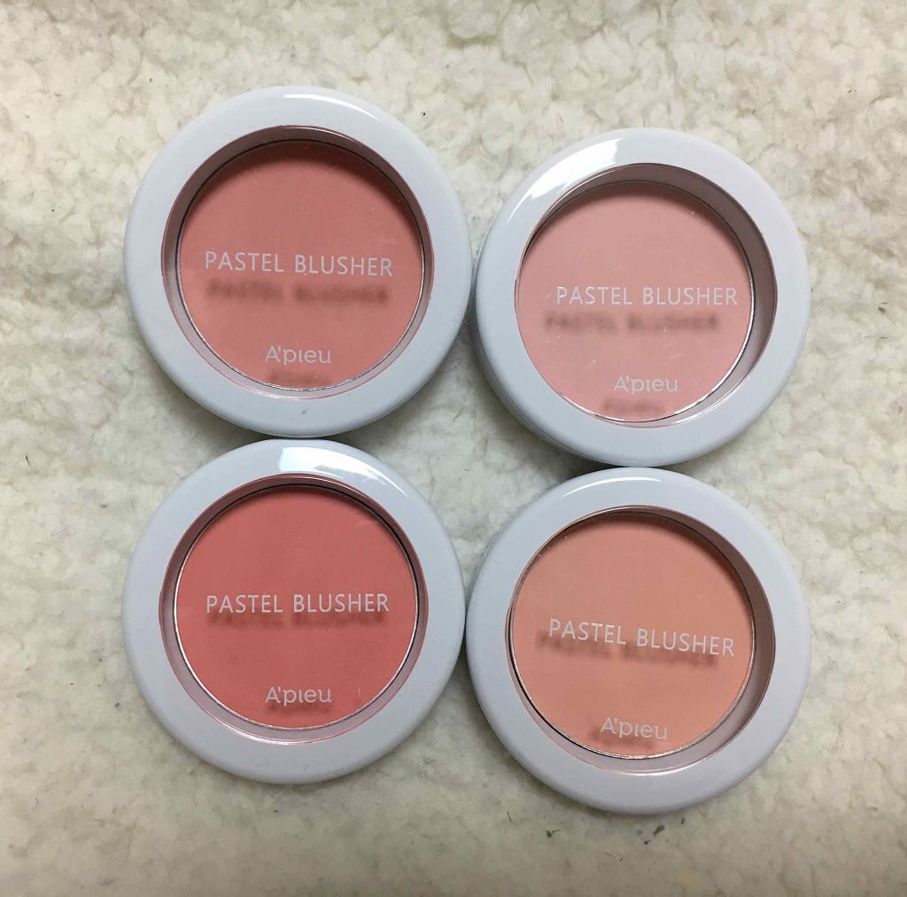 アピュー パステルブラッシャー/A’pieu/パウダーチークを使ったクチコミ(1枚目)