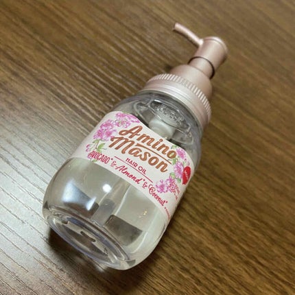 モイスト ヘアオイル サクラ限定2020/アミノメイソン/ヘアオイルを使ったクチコミ(2枚目)