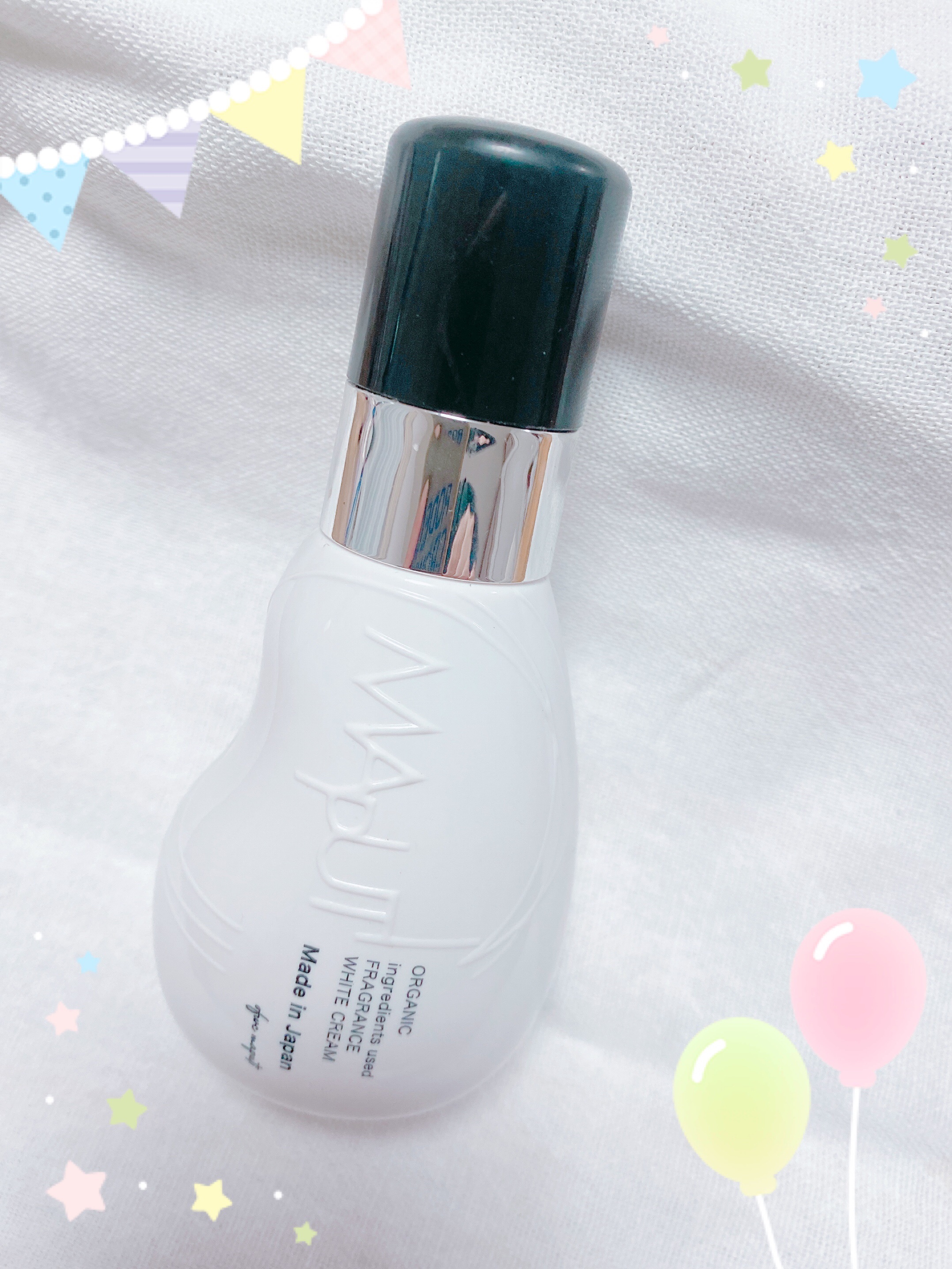 オーガニックフレグランスホワイトクリーム/MAPUTI/デリケートゾーンケアを使ったクチコミ（1枚目）