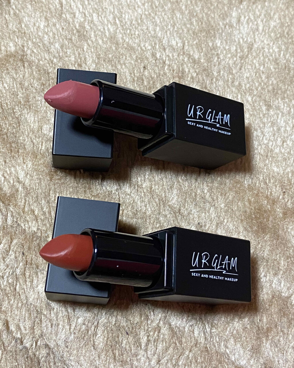 UR GLAM     MINI LIPSTICK ピンクベージュ〈セミマット〉/U R GLAM/口紅を使ったクチコミ（1枚目）