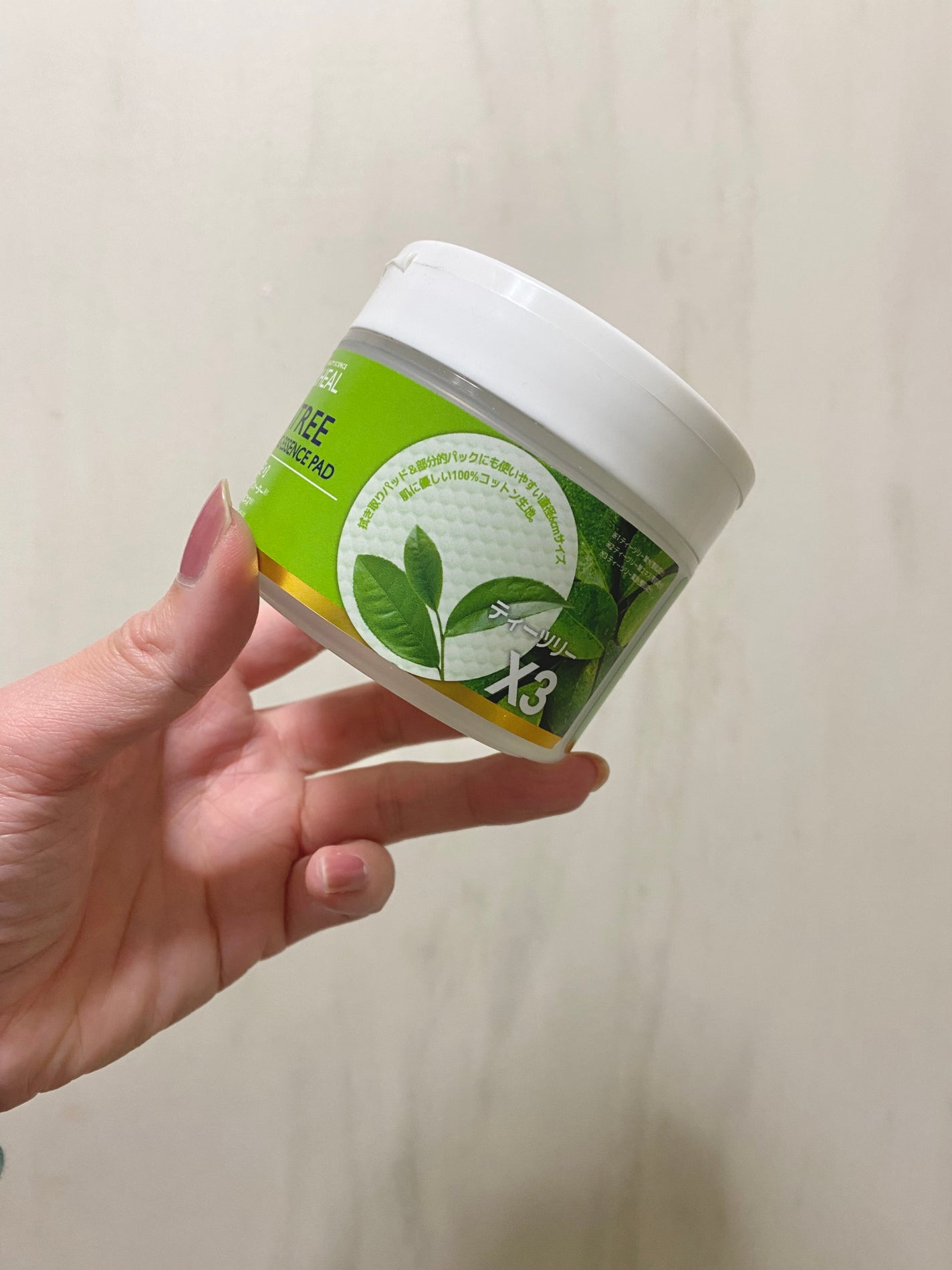 ティーツリーカーミングエッセンスパッド/MEDIHEAL/トナーパッドを使ったクチコミ(2枚目)