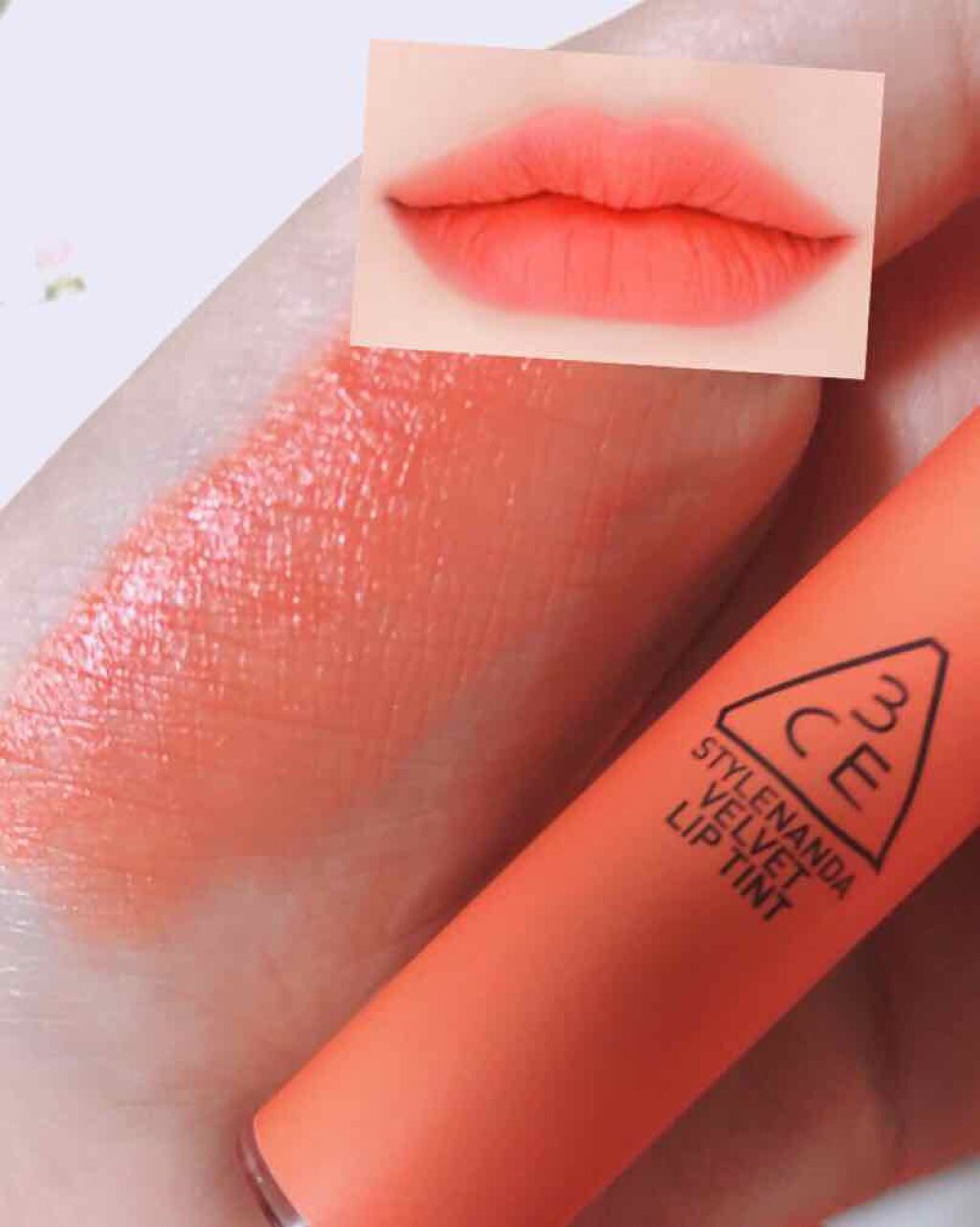 3CE ベルベット リップティント/3CE/リップティントを使ったクチコミ(4枚目)