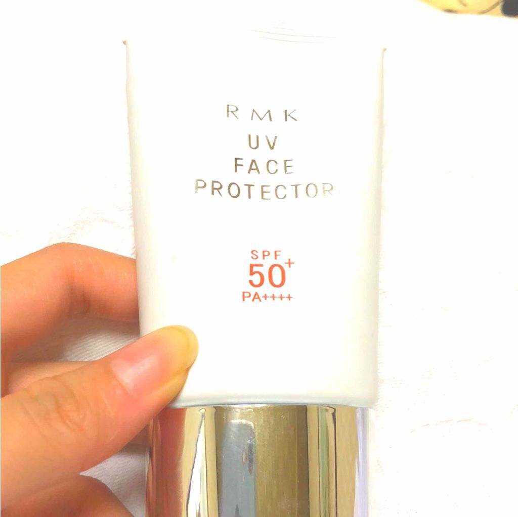 UVフェイスプロテクター50/RMK/日焼け止めクリームを使ったクチコミ(1枚目)