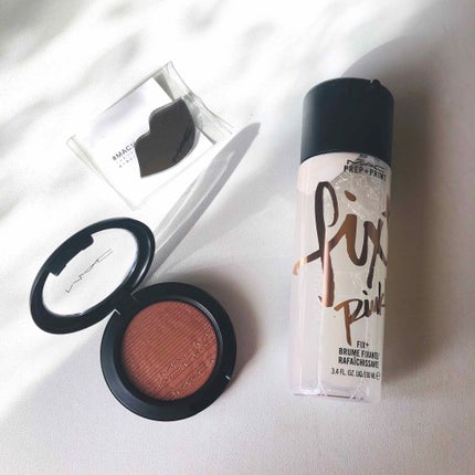 プレップ プライム フィックス+ ゴールドライト/ピンクライト/M・A・C/ミスト状化粧水を使ったクチコミ(2枚目)