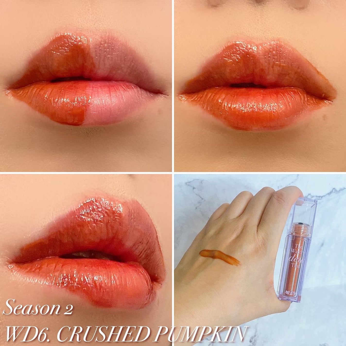 ザ ウォータリーデューティント/MERZY/リップティントを使ったクチコミ(2枚目)