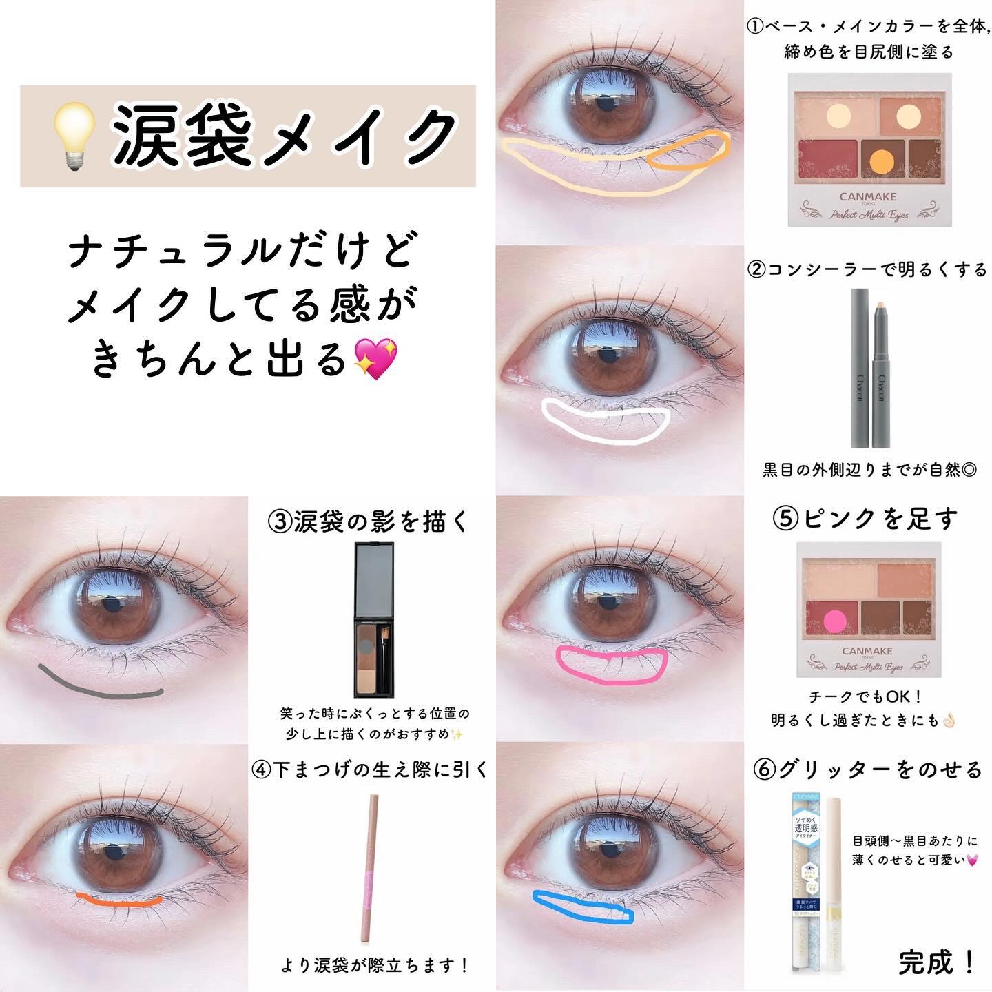 パーフェクトマルチアイズ/キャンメイク/アイシャドウパレットを使ったクチコミ（3枚目）