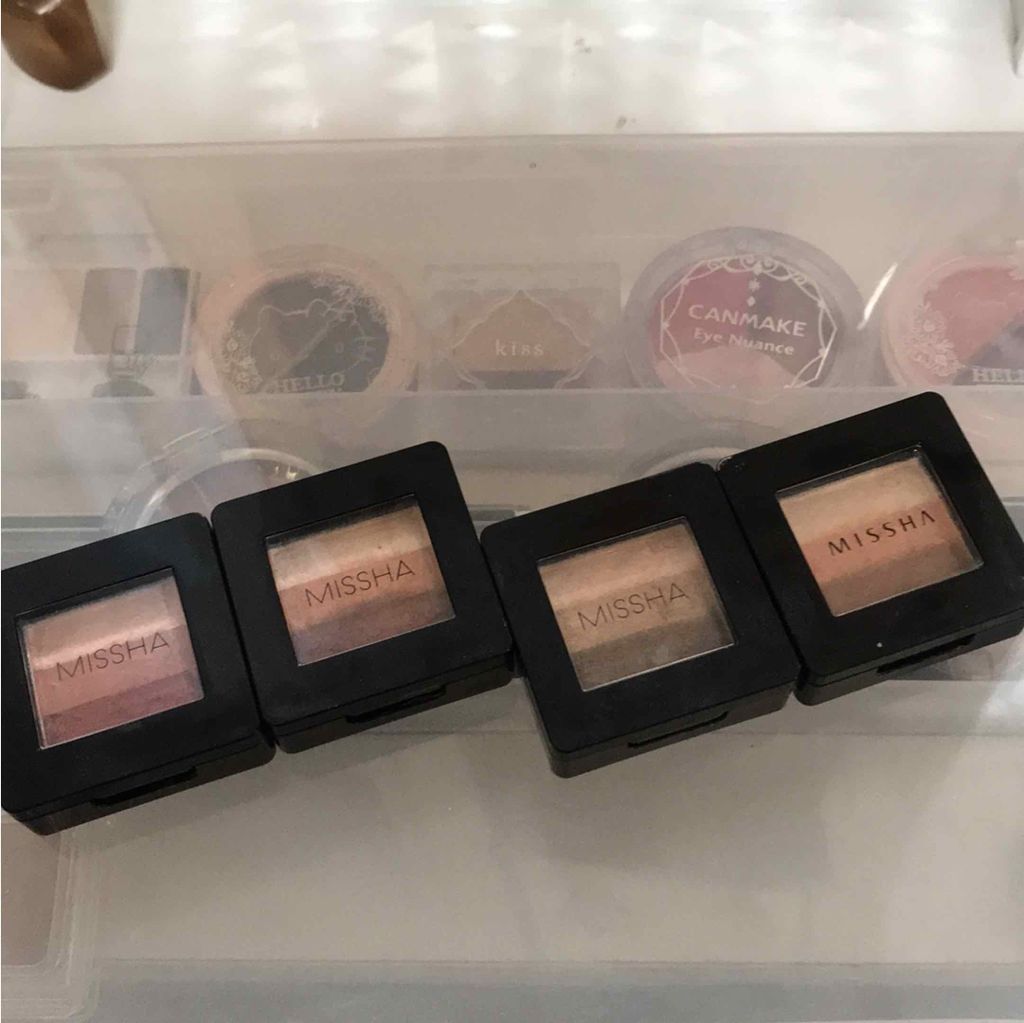 トリプルシャドウ/MISSHA/アイシャドウパレットを使ったクチコミ（1枚目）