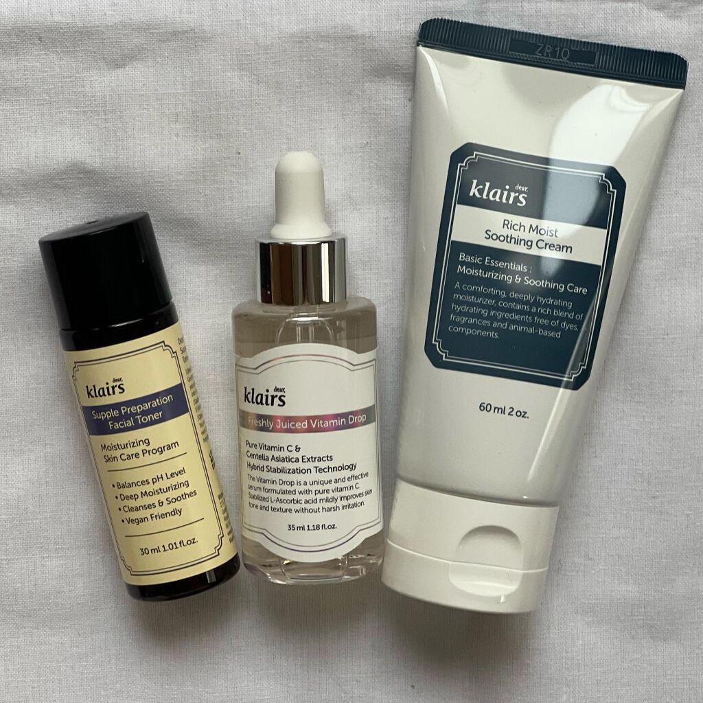 フレッシュリージュースドビタミンドロップ(35ml)/Klairs/美容液を使ったクチコミ(8枚目)