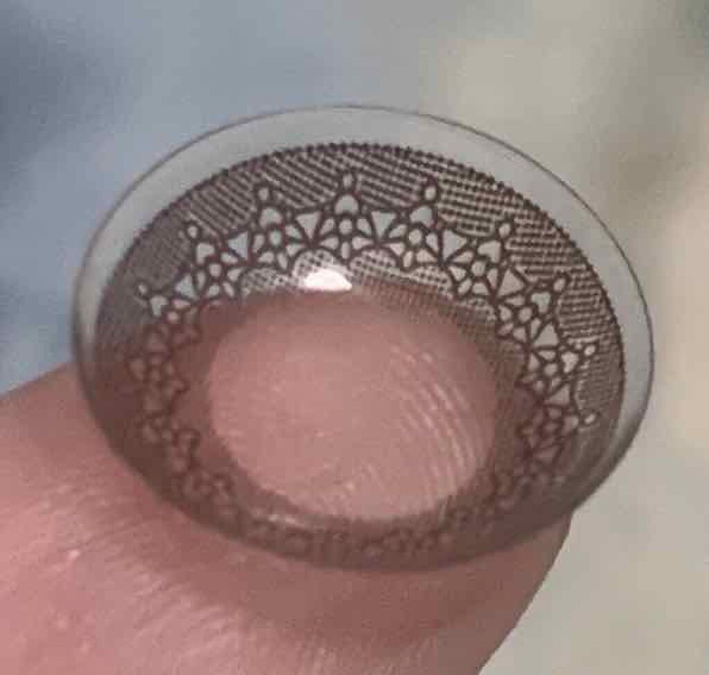 アイコフレ ワンデー UV M/シード/ワンデー(1DAY)カラコンを使ったクチコミ(1枚目)