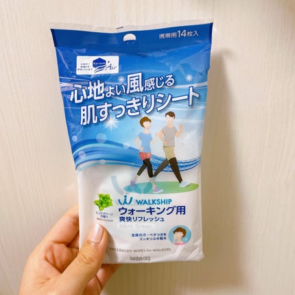 ウォークシップ ウォーキングシート/マンダム/ボディシートを使ったクチコミ(2枚目)