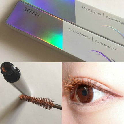 ダイヤモンドシリーズ カラーマスカラ/ZEESEA/マスカラを使ったクチコミ(1枚目)