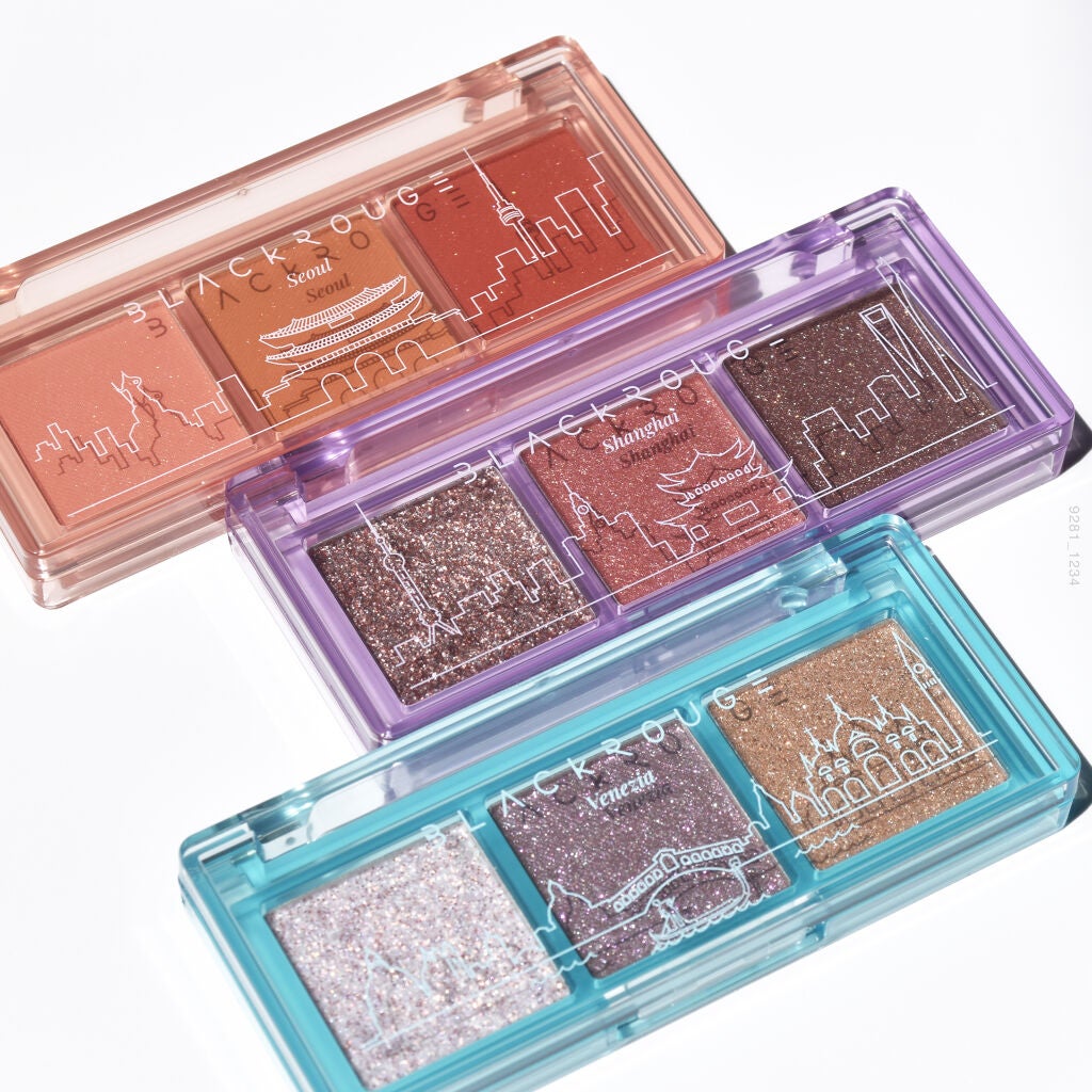 トリプルレイヤーアイパレット/BLACK ROUGE/アイシャドウパレットを使ったクチコミ(10枚目)