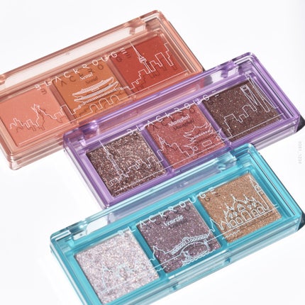 トリプルレイヤーアイパレット/BLACK ROUGE/アイシャドウパレットを使ったクチコミ(10枚目)