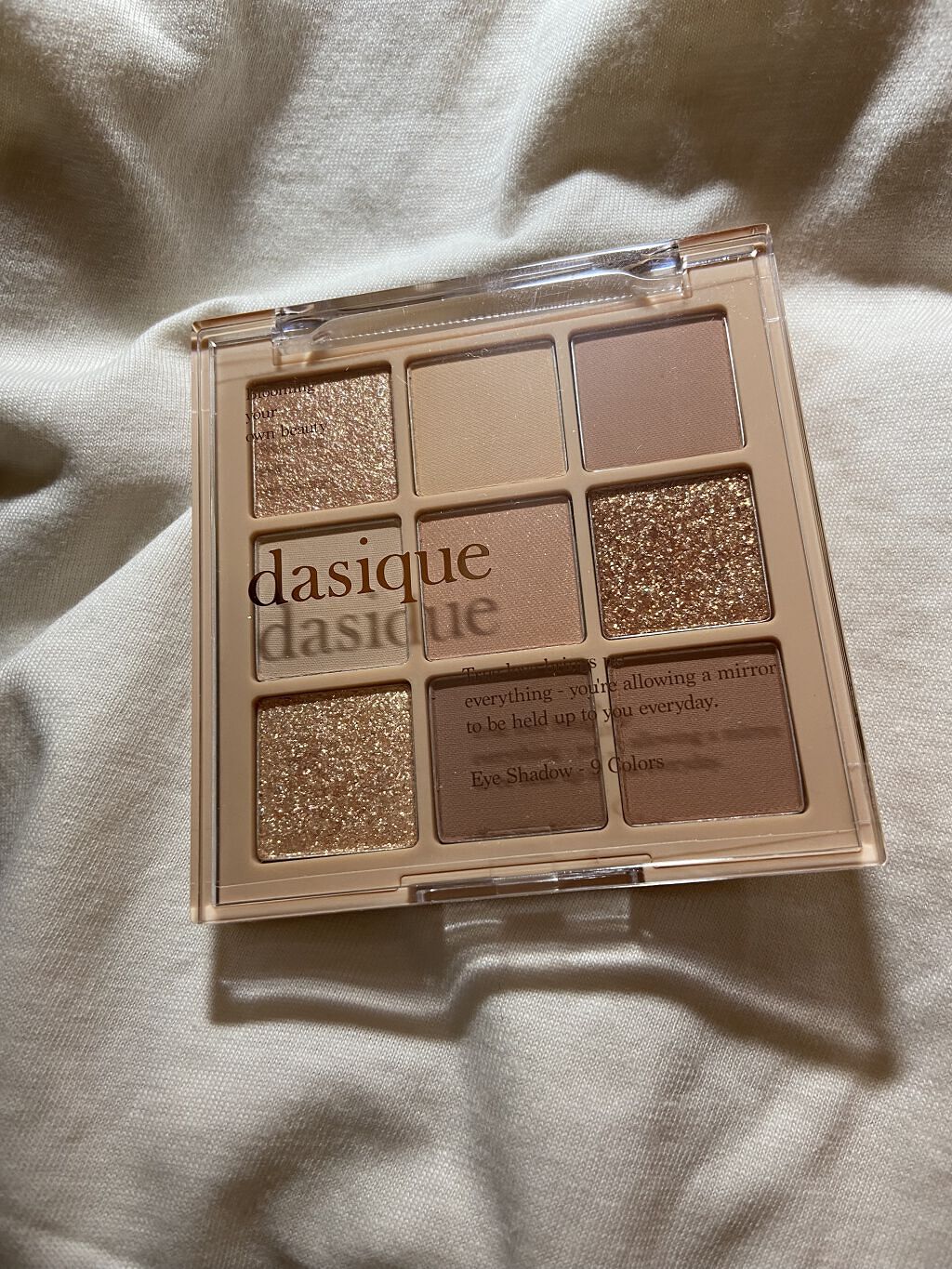 シャドウパレット/dasique/アイシャドウパレットを使ったクチコミ（1枚目）