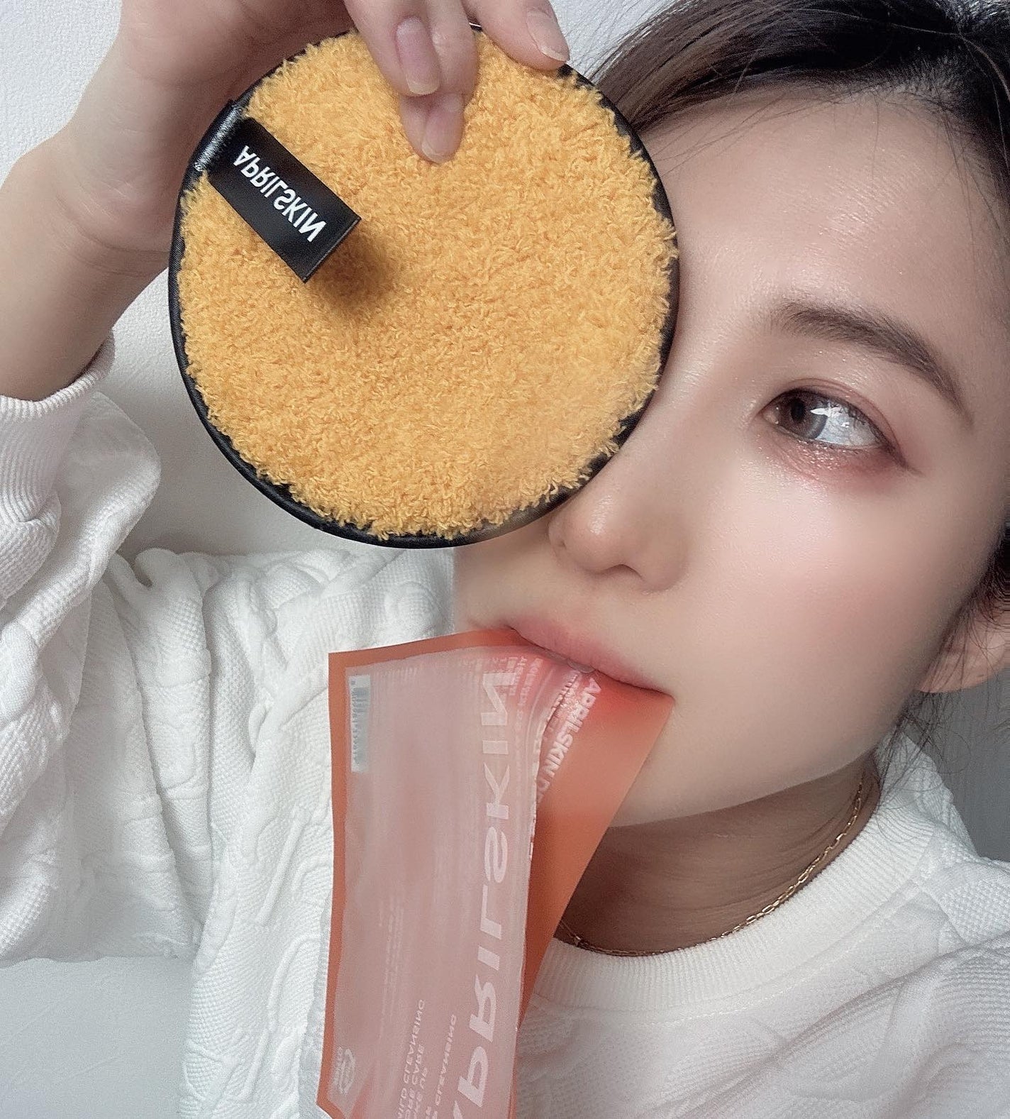 カロテン毛穴レスクレイパック/APRILSKIN/洗い流すパック・マスクを使ったクチコミ(5枚目)