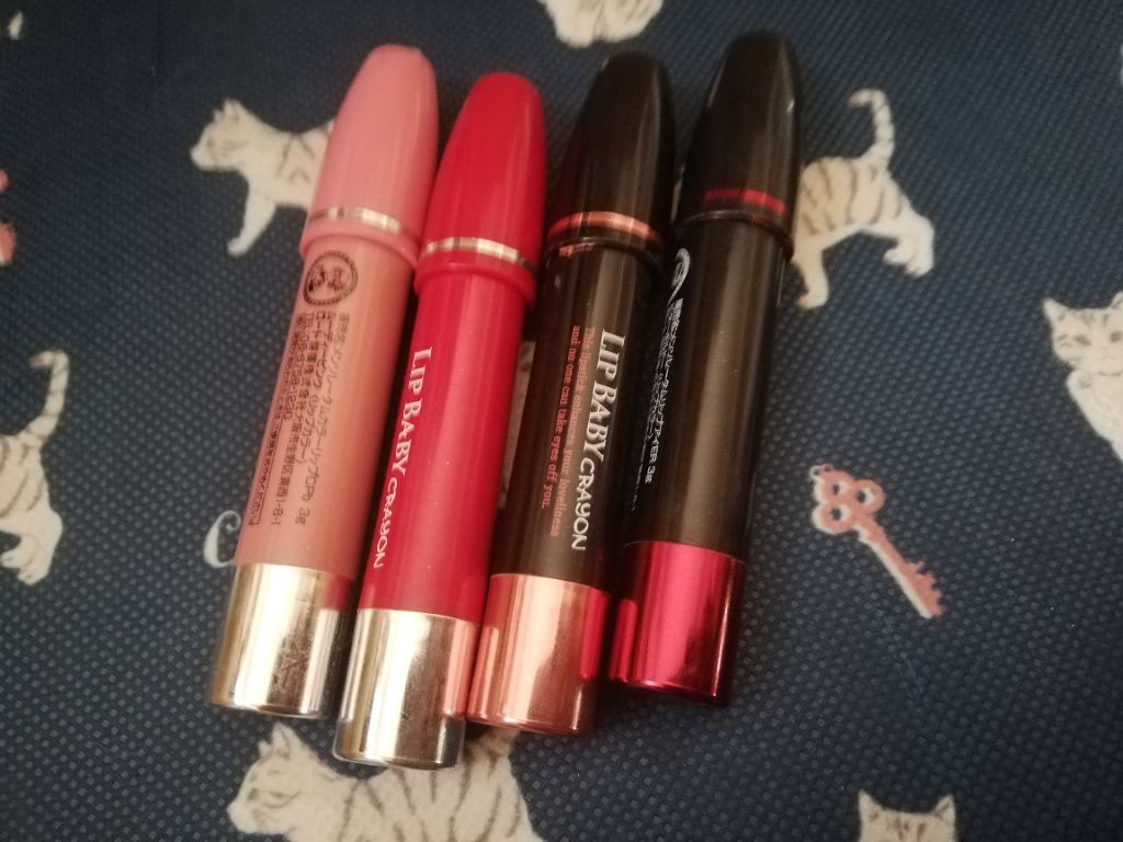リップベビークレヨン ムーディーピンク/メンソレータム/口紅を使ったクチコミ（1枚目）