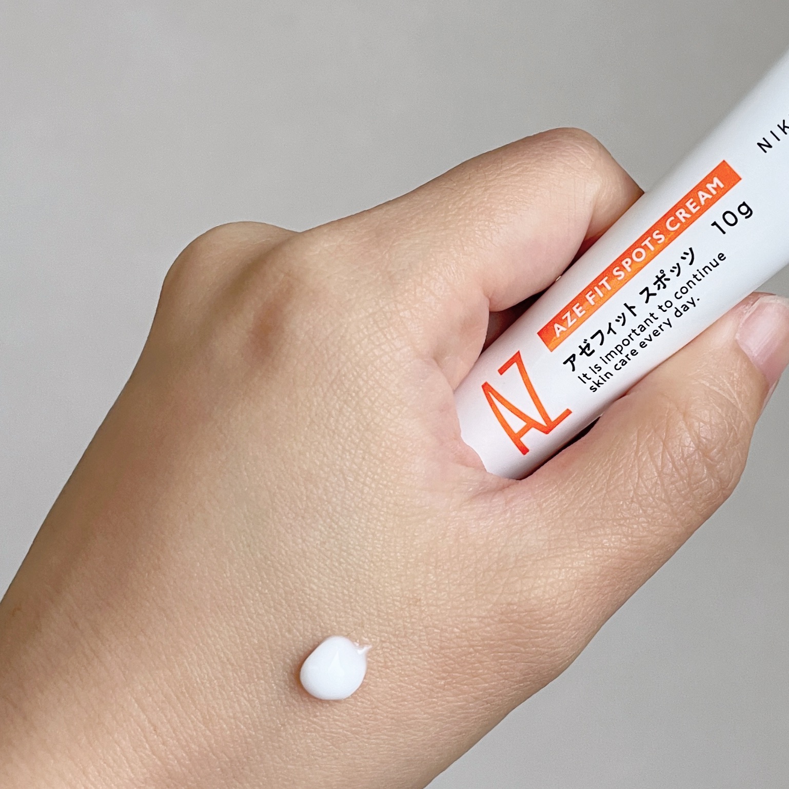 AZ アゼフィットスポッツ/NIKI PITA/フェイスクリームを使ったクチコミ（2枚目）