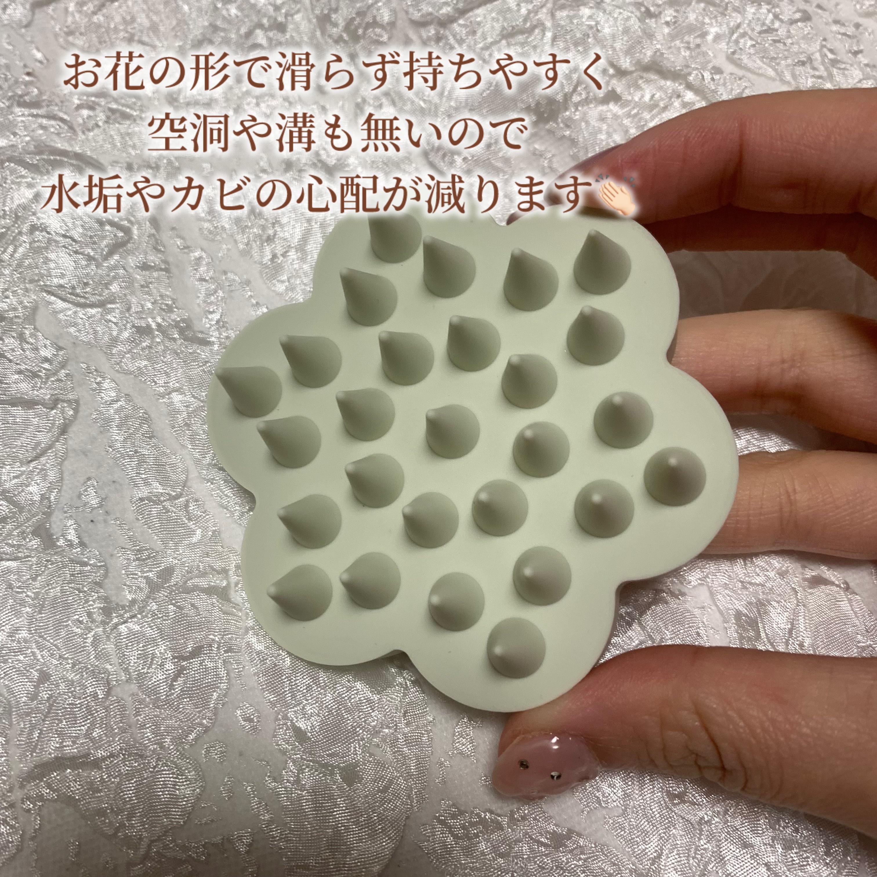 ワンアンドアフロディーテ ヘッドスパ スカルプブラシ/one&Aphrodite/スカルプブラシを使ったクチコミ（3枚目）