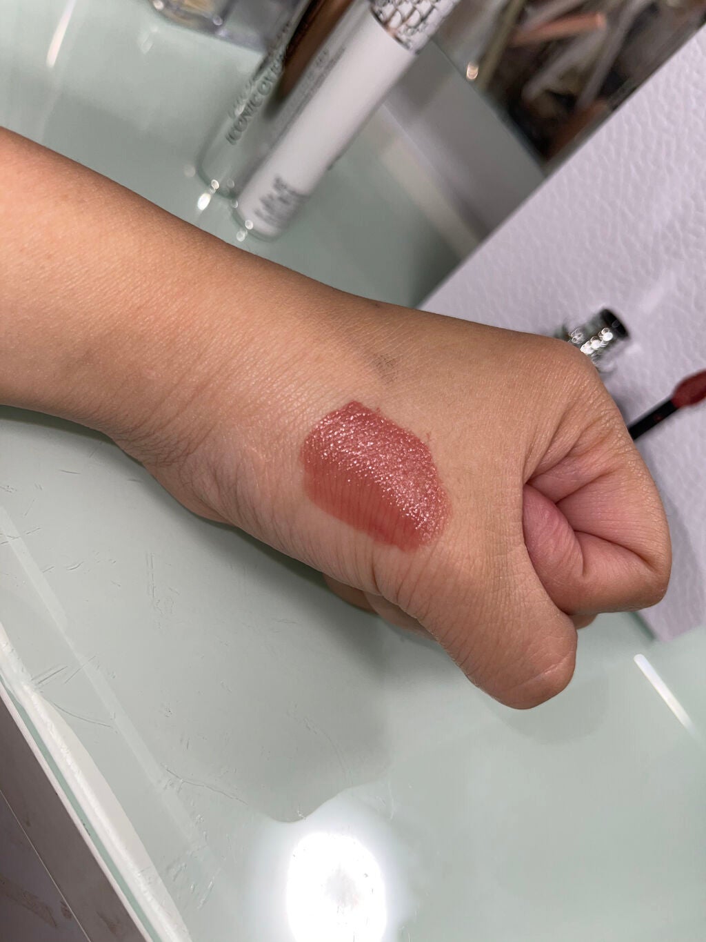 ルージュ ディオール フォーエヴァー リキッド/Dior/口紅を使ったクチコミ(4枚目)