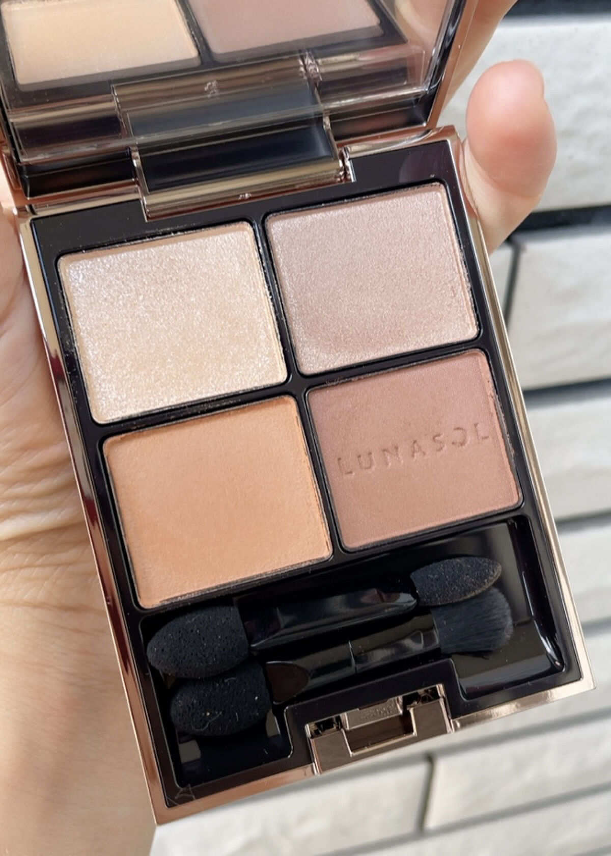 アイカラーレーション/LUNASOL/アイシャドウパレットを使ったクチコミ（2枚目）