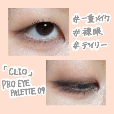 プロ アイ パレット/CLIO/アイシャドウパレットを使ったクチコミ（1枚目）