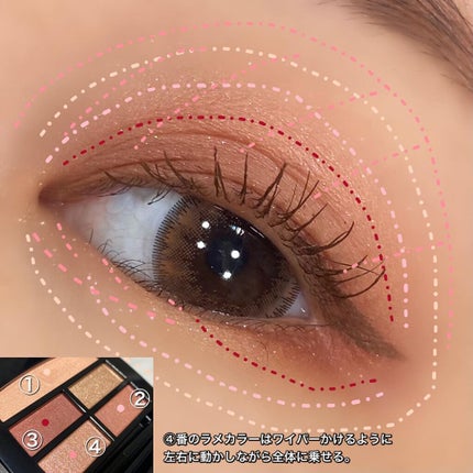 レ ベージュ パレット ルガール/CHANEL/アイシャドウパレットを使ったクチコミ(6枚目)