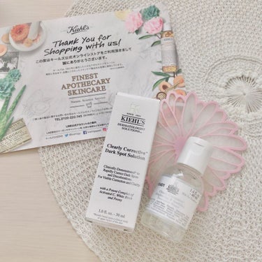 ▹▸﻿ Kiehl's DS クリアリーホワイトブライトニングエッセンス 30ml ¥7920

3～4ヶ月で使い切り。
使い始めて2～3ヶ月経つと白くなった？と周りに言われた😳
でもLシステインのサプ