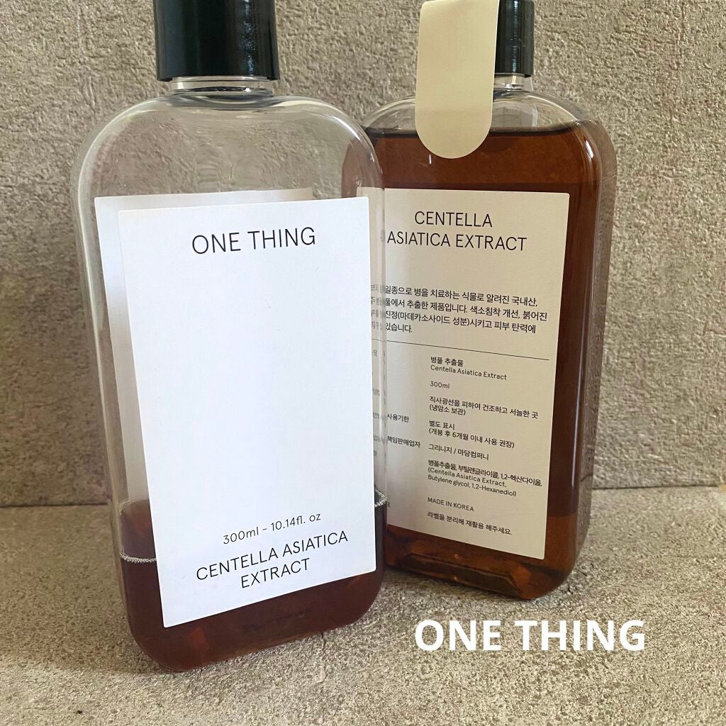 ツボクサ化粧水/ONE THING/化粧水を使ったクチコミ(1枚目)