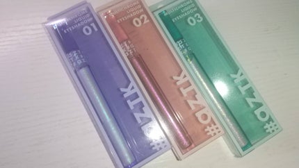 オーロラリキッドアイシャドウ 02/aZTK/リキッドアイシャドウを使ったクチコミ(2枚目)