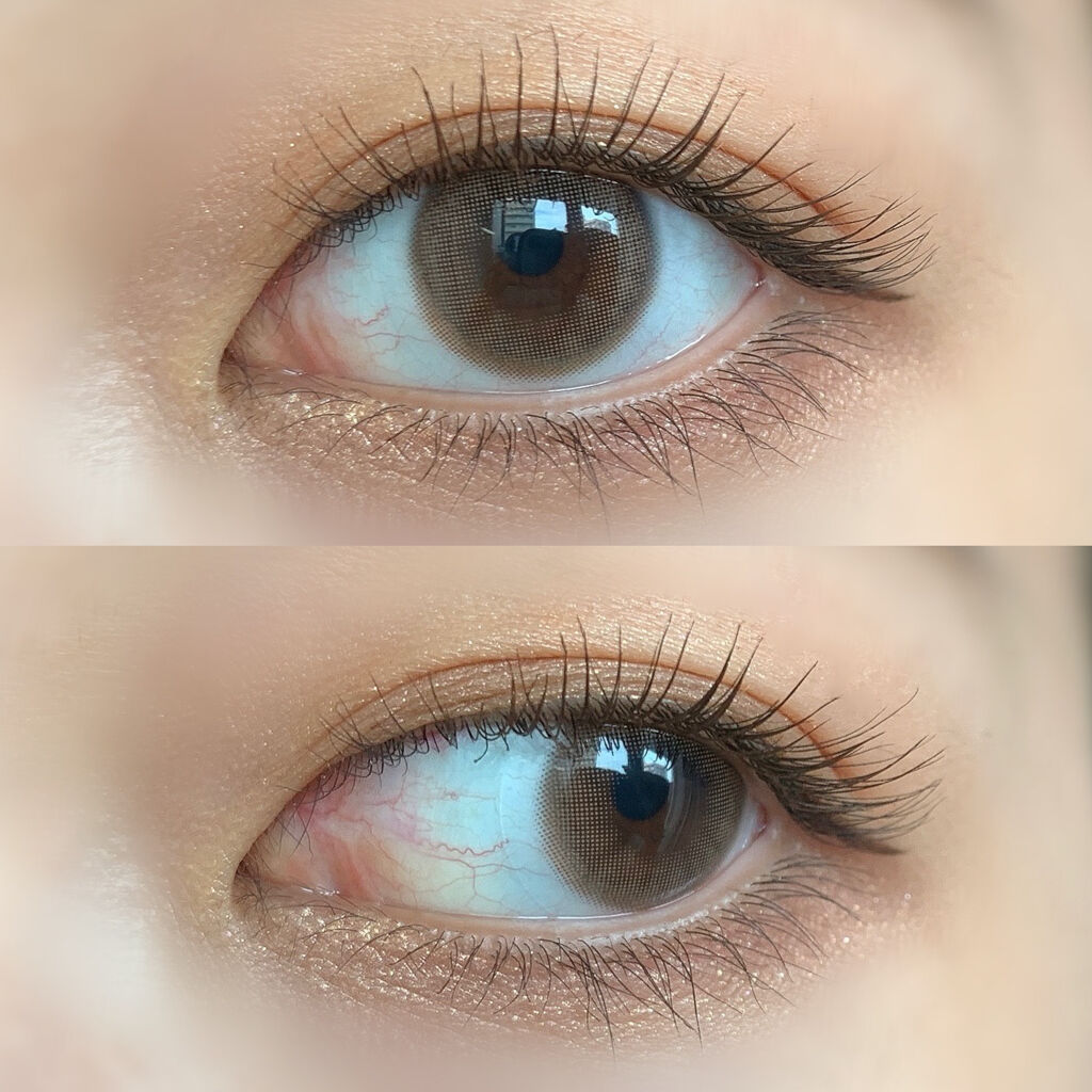 メローズ(Mellows)/OLOLA/カラーコンタクトレンズを使ったクチコミ（3枚目）