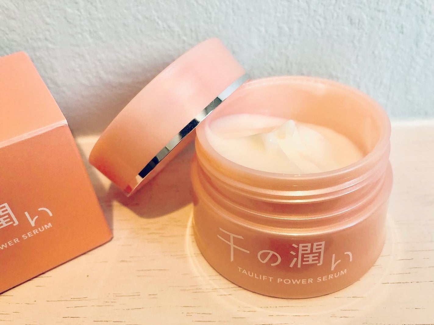 タウリフトパワーセラム/千の潤い/美容液を使ったクチコミ(3枚目)