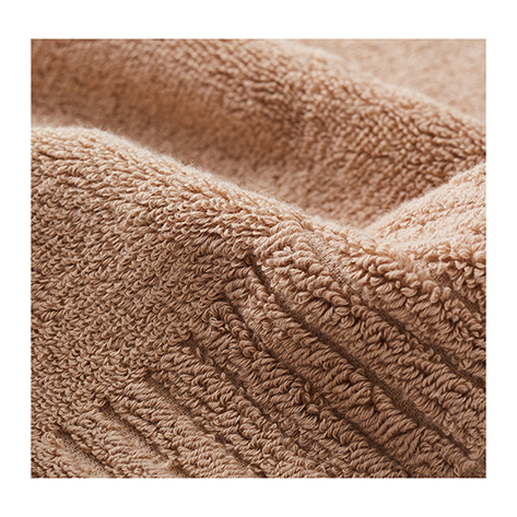 オーガニックコットン フェイスタオル ベージュ