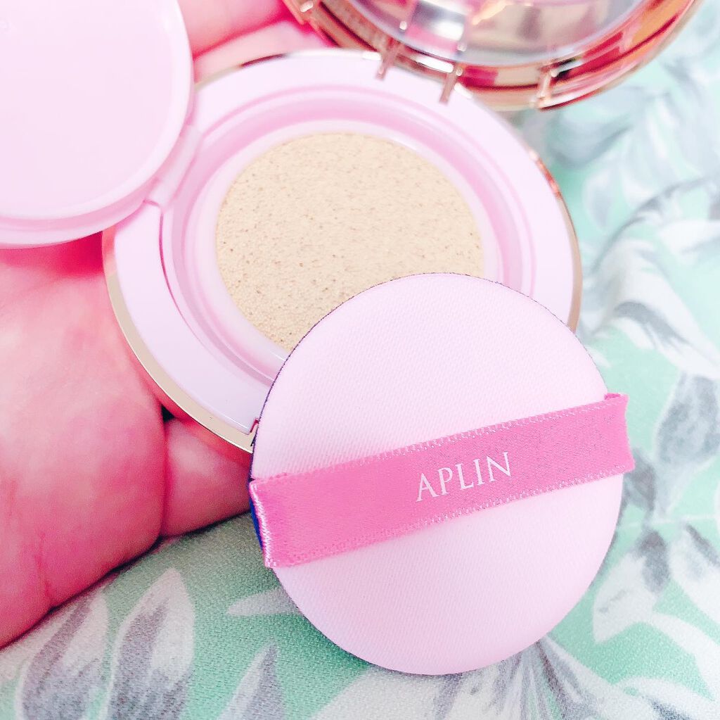 ピンクティーツリーカバークッション/APLIN/クッションファンデーションを使ったクチコミ（3枚目）