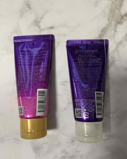 ラブ&ピース フレグランス ハンドクリーム/ラブアンドピースパルファム/ハンドクリームを使ったクチコミ(2枚目)