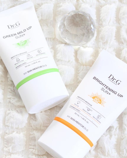 ブライトニングアップサンプラス/Dr.G/日焼け止めクリームを使ったクチコミ(10枚目)