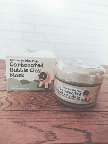 Carbonated Bubble Clay Mask/Elizavecca/洗い流すパック・マスクを使ったクチコミ（1枚目）