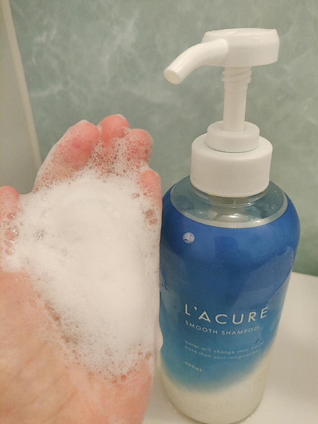 スムースシャンプー／スムーストリートメント/L'ACURE/市販シャンプーを使ったクチコミ（3枚目）