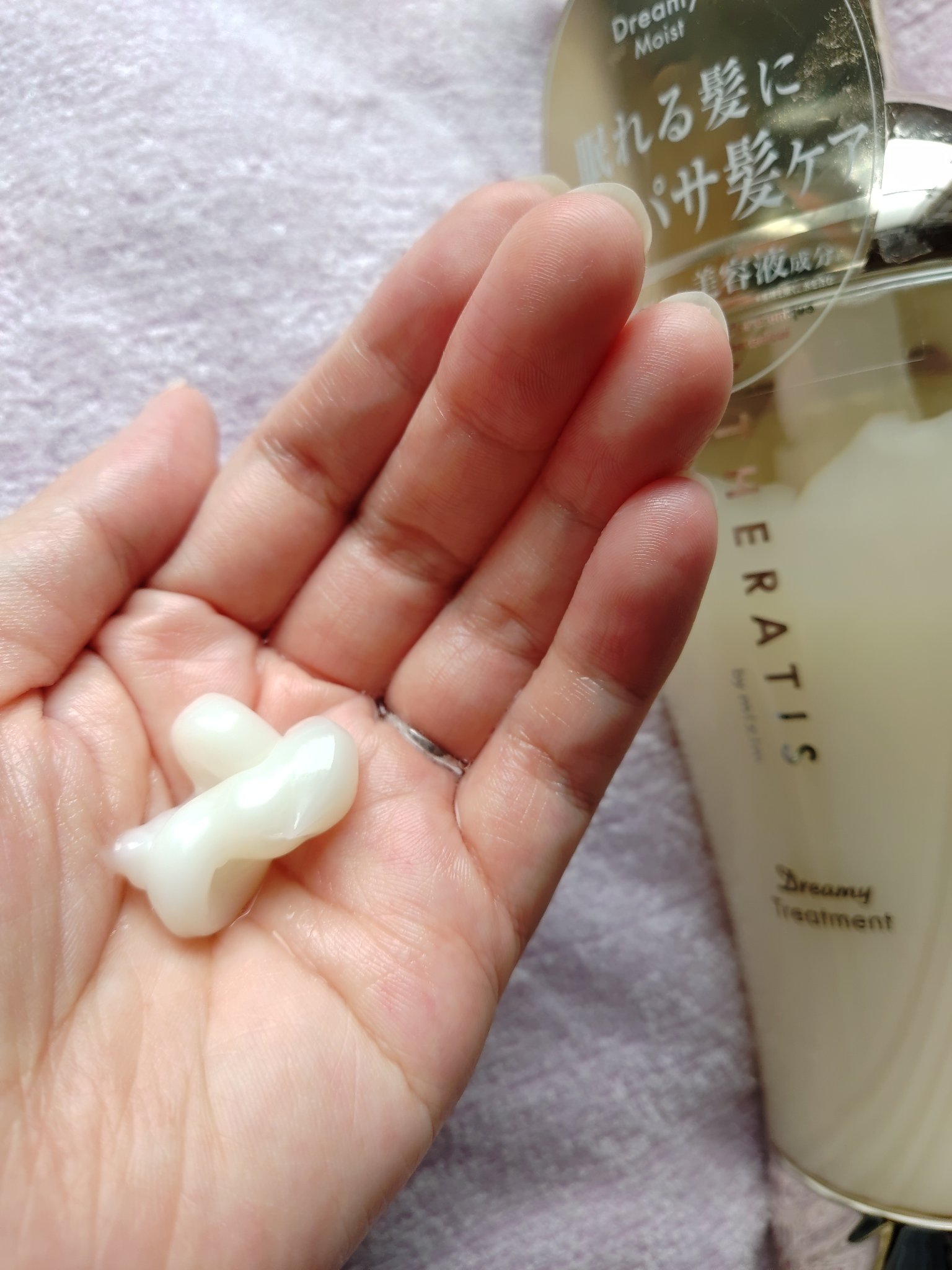 ドリーミー モイスト シャンプー/ヘアトリートメント/THERATIS/市販シャンプーを使ったクチコミ（3枚目）