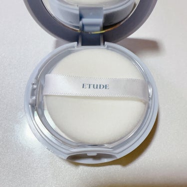 ETUDE シーバムコントロールパクトのクチコミ「ETUDE シーバムコントロールパクト

コスパ重視のデイリーで使いやすいパウダーパクトを探し.....」（3枚目）