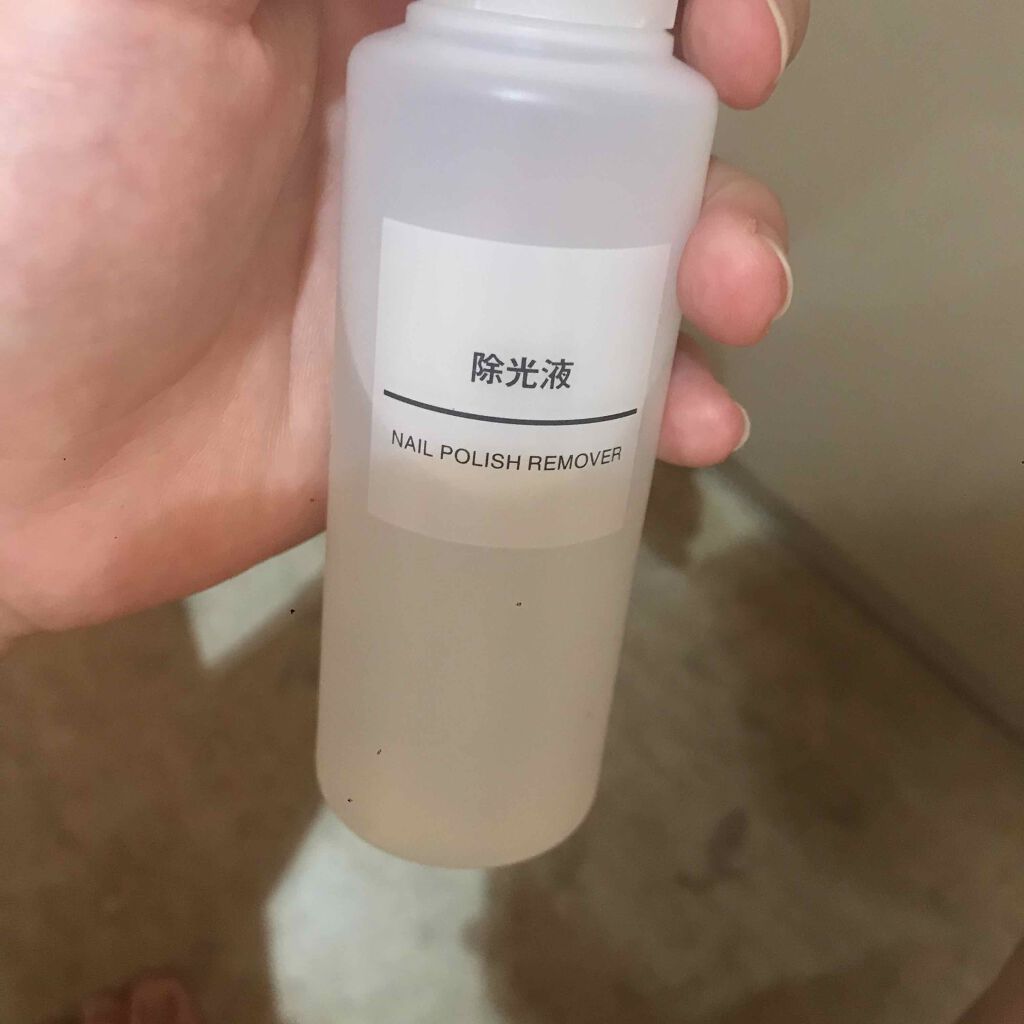 除光液/無印良品/除光液を使ったクチコミ(1枚目)