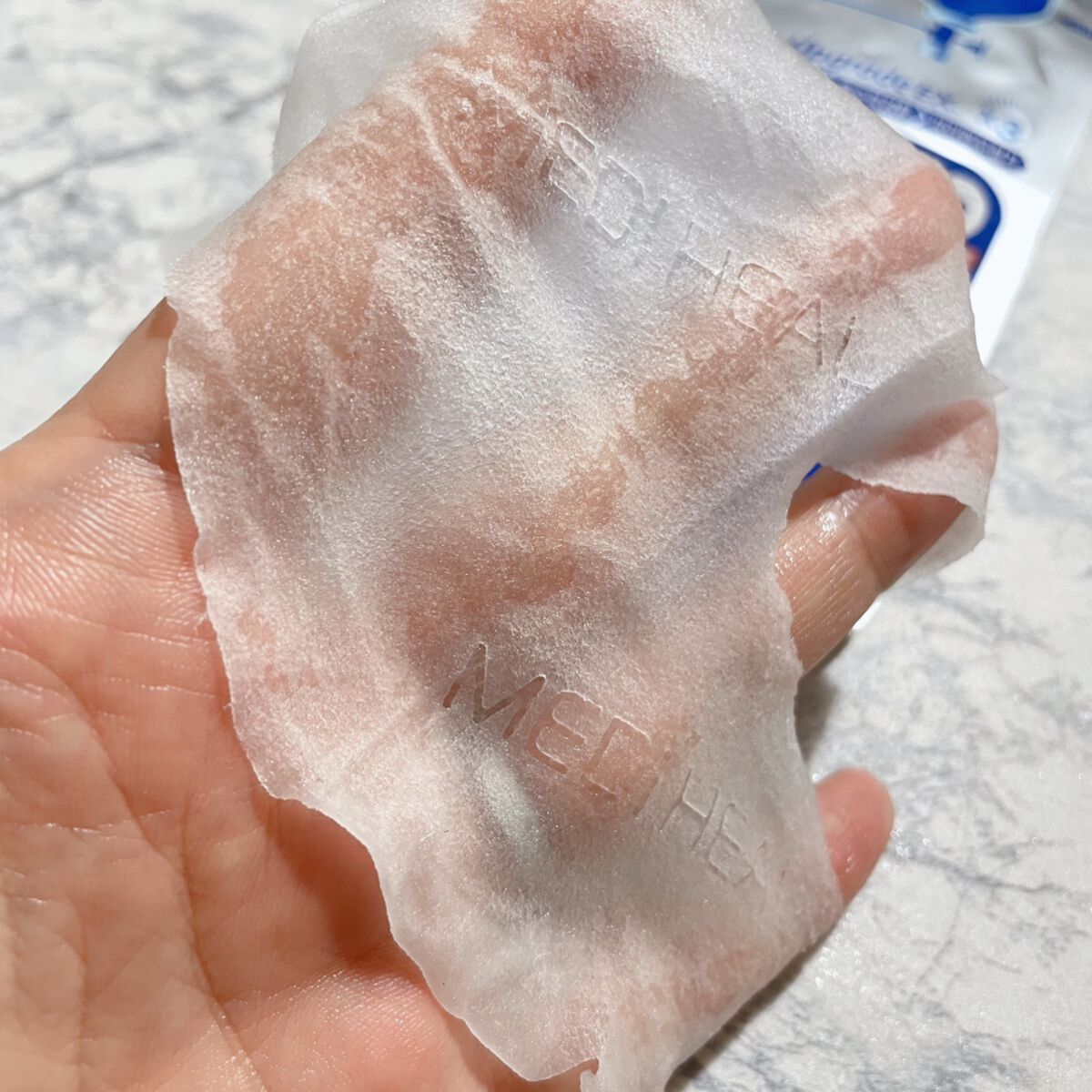 N.M.FアクアアンプルマスクJEX/MEDIHEAL/シートマスク・パックを使ったクチコミ（2枚目）